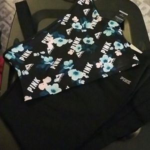 VS Pink Sports Bra and High Waisted Leggings *BNWT